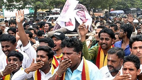 ಮಹದಾಯಿ ನದಿ ನೀರಿಗಾಗಿ ರೈತರ ಹೋರಾಟ(ಸಾಂದರ್ಭಿಕ ಚಿತ್ರ)