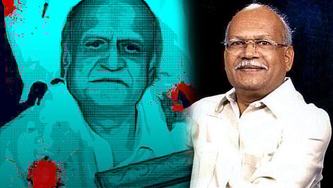 ಎಂಎಂ ಕಲಬುರ್ಗಿ ಮತ್ತು ಸಾಹಿತಿ ಹಂ.ಪಾ. ನಾಗರಾಜಯ್ಯ (ಸಂಗ್ರಹ ಚಿತ್ರ)