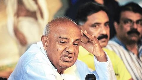 ಜೆಡಿಎಸ್‌ ರಾಷ್ಟ್ರೀಯ ಅಧ್ಯಕ್ಷ ಎಚ್.ಡಿ. ದೇವೇಗೌಡ (ಸಂಗ್ರಹ ಚಿತ್ರ)