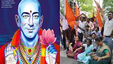 ವಿಷ್ಣುವಿನ ಅವತಾರದಲ್ಲಿ ಅಮೆಜಾನ್ ಮುಖ್ಯಸ್ಥ ಜೆಫ್ ಬಿಜೋಸ್