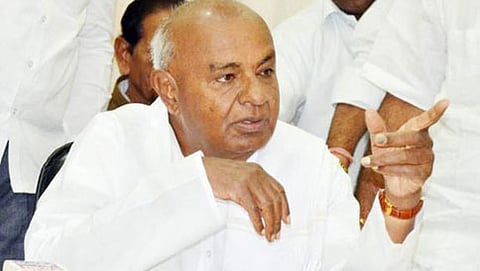 ಮಾಜಿ ಪ್ರಧಾನಿ ಎಚ್ ಡಿ ದೇವೇಗೌಡ (ಸಂಗ್ರಹ ಚಿತ್ರ)