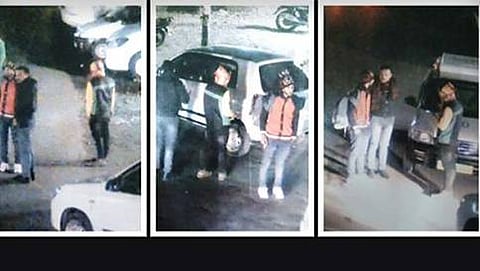 ದೆಹಲಿ ಪೊಲೀಸರು ಬಿಡುಗಡೆ ಮಾಡಿರುವ ನಾಪತ್ತೆಯಾದ ಕಾರಿನ ಚಿತ್ರ