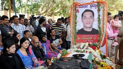 ಹುತಾತ್ಮ ಲೆಫ್ಟಿನೆಂಟ್ ಕರ್ನಲ್ ಇ ಕೆ ನಿರಂಜನ್ ಶ್ರದ್ಧಾಂಜಲಿ ಸಭೆ