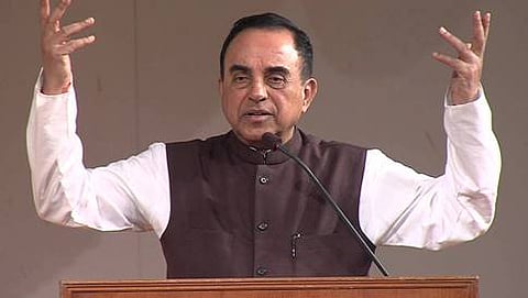 ಬಿಜೆಪಿ ನಾಯಕ ಸುಬ್ರಹ್ಮಣ್ಯನ್ ಸ್ವಾಮಿ (ಸಂಗ್ರಹ ಚಿತ್ರ)