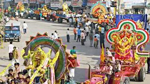 ಶಿವಮೊಗ್ಗ ದಸರಾ ಮೆರವಣಿಗೆ