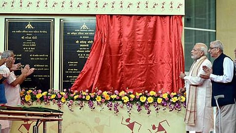 ವಡೋದರದ ಹರ್ನಿಯಲ್ಲಿ ಹಸಿರು ವಿಮಾನ ನಿಲ್ದಾಣವನ್ನು ಉದ್ಘಾಟಿಸಿದ ಪ್ರಧಾನ ಮಂತ್ರಿ ನರೇಂದ್ರ ಮೋದಿ