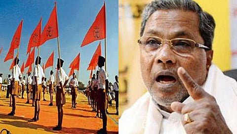 ಆರ್‌ಎಸ್‌ಎಸ್ - ಸಿದ್ದರಾಮಯ್ಯ