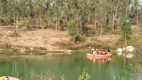 ತಿಪ್ಪಗೊಂಡನಹಳ್ಳಿ ಜಲಾಶಯದಲ್ಲಿ ಶೋಧ ಕಾರ್ಯ