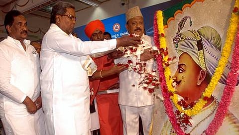 ಟಿಪ್ಪು ಜಯಂತಿಯಲ್ಲಿ ಸಿಎಂ ಸಿದ್ದರಾಮಯ್ಯ
