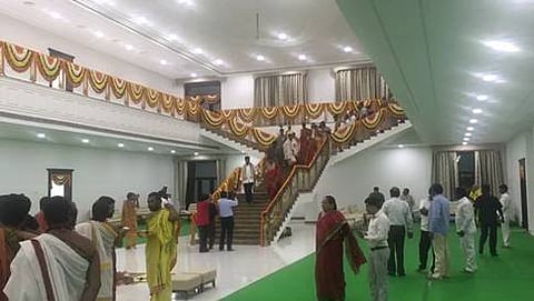 ಕೆ ಚಂದ್ರಶೇಖರ್ ಮನೆ ಗೃಹ ಪ್ರವೇಶ