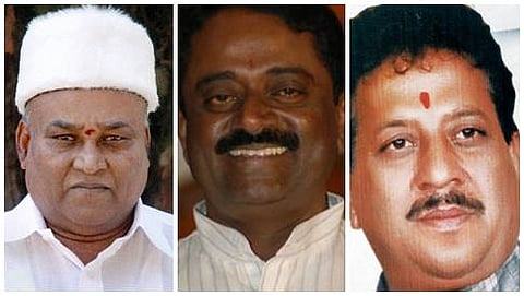 ಕಟ್ಟಾ ಸುಬ್ರಮಣ್ಯನಾಯ್ಡು, ಎಸ್.ಆರ್ ವಿಶ್ವನಾಥ್, ಮತ್ತು ಮುನಿರಾಜು
