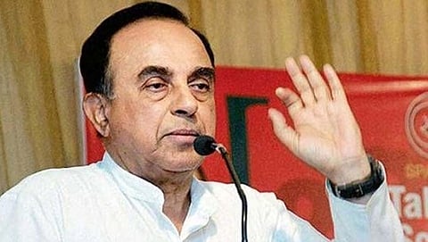 ಬಿಜೆಪಿ ಸಂಸದ ಸುಬ್ರಹ್ಮಣಿಯನ್ ಸ್ವಾಮಿ