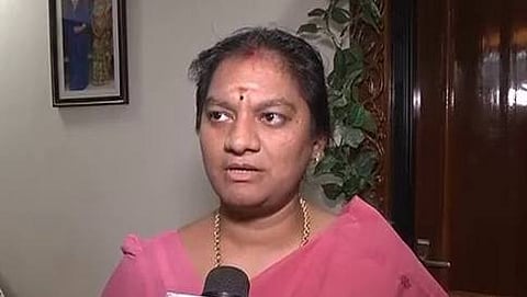 ಉಚ್ಛಾಟಿತ ಎಡಿಎಂಕೆ ರಾಜ್ಯಸಭಾ ಸಂಸದೆ ಶಶಿಕಲಾ ಪುಷ್ಪ