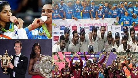 ಹಿನ್ನೋಟ 2016: ಕ್ರೀಡಾ ಜಗತ್ತಿನ ಮಹತ್ತರ ಸುದ್ದಿಗಳು