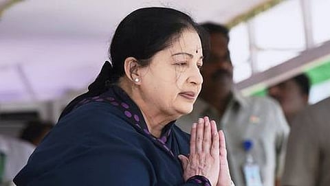 ತಮಿಳುನಾಡು ಮುಖ್ಯಮಂತ್ರಿ ಜೆ ಜಯಲಲಿತಾ