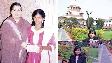 ಜಯಲಲಿತಾ ಅವರೊಂದಿಗೆ ನಾಗರತ್ನ