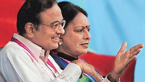ಚಿದಂಬರಂ- ಪತ್ನಿ ನಳಿನಿ