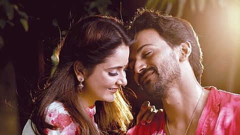 'ಜೆಸ್ಸಿ' ಸಿನೆಮಾದಲ್ಲಿ ಧನಂಜಯ್ ಮತ್ತು ಪರುಲ್ ಯಾದವ್