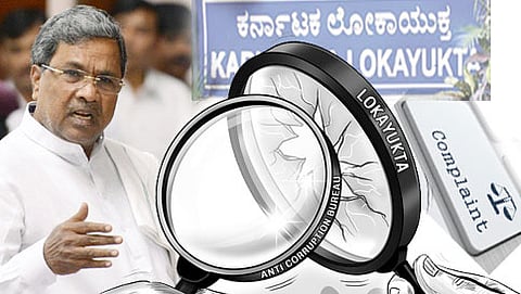 ಕರ್ನಾಟಕ ಲೋಕಾಯುಕ್ತ ಮತ್ತು ಸಿಎಂ ಸಿದ್ದರಾಮಯ್ಯ (ಸಂಗ್ರಹ ಚಿತ್ರ)