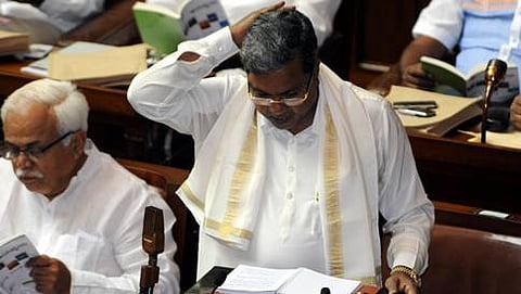 ಸಿದ್ದರಾಮಯ್ಯ ಬಜೆಟ್ ಮಂಡನೆ (ಸಂಗ್ರಹ ಚಿತ್ರ)