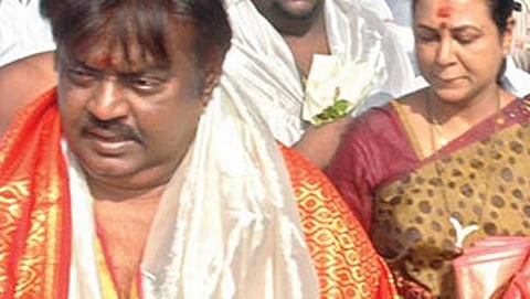 ವಿಜಯ್ ಕಾಂತಿ ಹಾಗೂ ಪತ್ನಿ ಪ್ರೇಮಲತಾ