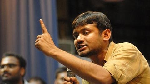 ಜೆ ಎನ್ ಯು ವಿದ್ಯಾರ್ಥಿ ಸಂಘಟನೆಯ ಅಧ್ಯಕ್ಷ ಕನ್ಹಯ್ಯ ಕುಮಾರ್,