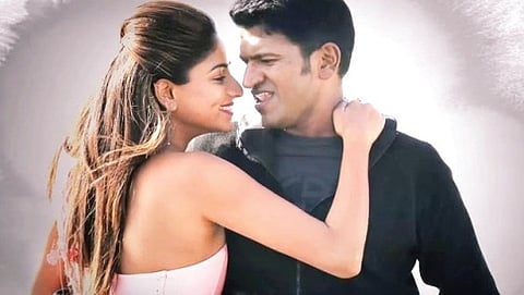 'ಚಕ್ರವ್ಯೂಹ' ಸಿನೆಮಾದಲ್ಲಿ ರಚಿತಾ ರಾಮ್ ಮತ್ತು ಪುನೀತ್ ರಾಜಕುಮಾರ್