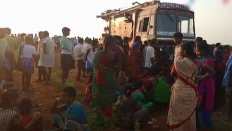 ಅಪಘಾತ ಸ್ಥಳದ ಚಿತ್ರ