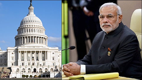 ವೈಟ್ ಹೌಸ್ ಮತ್ತು ಪ್ರಧಾನಿ ಮೋದಿ (ಸಂಗ್ರಹ ಚಿತ್ರ)