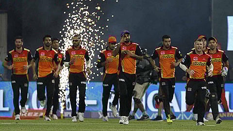 ಚಾಂಪಿಯನ್ ಹೈದರಾಬಾದ್ ತಂಡ (ಬಿಸಿಸಿಐ ಚಿತ್ರ)