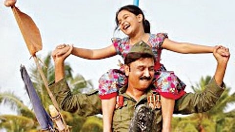 ರಮೇಶ್ ಅರವಿಂದ್ ಮತ್ತು ಬಾಲನಟಿ ಯುವಿನಾ ಪಾರ್ಥವಿ