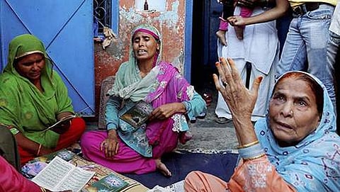 ಅಖ್ಲಾಕ್ ಸಾವಿನ ನಂತರ ದುಃಖದಲ್ಲಿರುವ ಕುಟುಂಬಸ್ಥರು