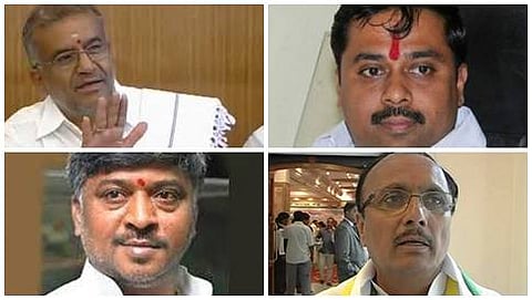 ಜಿ.ಟಿ.ದೇವೇಗೌಡ, ಮಲ್ಲಕಾರ್ಜುನ್ ಖೂಬಾ, ವರ್ತೂರ್ ಪ್ರಕಾಶ್, ಬಿ.ಆರ್.ಪಾಟೀಲ್