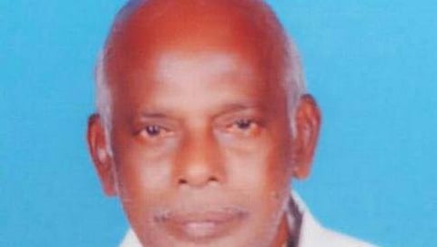 ರೈಲ್ವೆ ನಿಲ್ದಾಣದಲ್ಲಿ ಮೃತಪಟ್ಟ ಹಿರಿಯ ನಾಗರೀಕರ ಆದಿಕೇಶ್ವರನ್