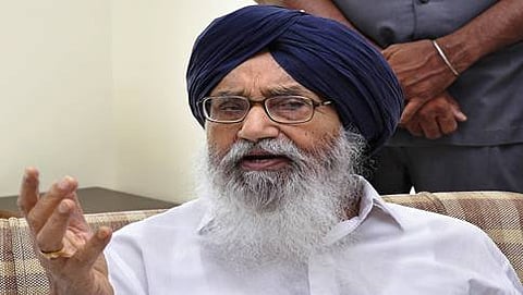 ಪಂಜಾಬ್ ಮುಖ್ಯಮಂತ್ರಿ ಪ್ರಕಾಶ್ ಸಿಂಗ್ ಬಾದಲ್