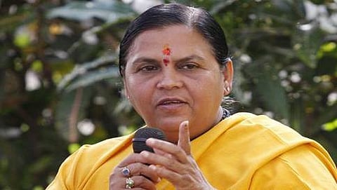 ಕೇಂದ್ರ ಜಲಸಂಪನ್ಮೂಲ ಸಚಿವೆ ಉಮಾ ಭಾರತಿ