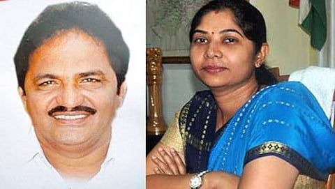ಮರೀಗೌಡ ಹಾಗೂ ಜಿಲ್ಲಾಧಿಕಾರಿ ಸಿ. ಶಿಖಾ