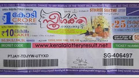 ಕೇರಳ ಸ್ತ್ರೀ ಶಕ್ತಿ ಲಾಟರಿ
