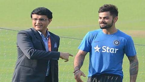 ಸೌರವ್ ಗಂಗೂಲಿ-ವಿರಾಟ್ ಕೊಹ್ಲಿ