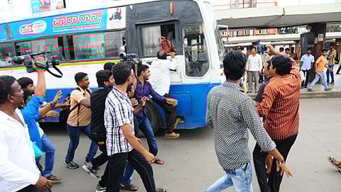 ಸಾರಿಗೆ ನೌಕರರ ಮುಷ್ಕರ (ಸಂಗ್ರಹ ಚಿತ್ರ)