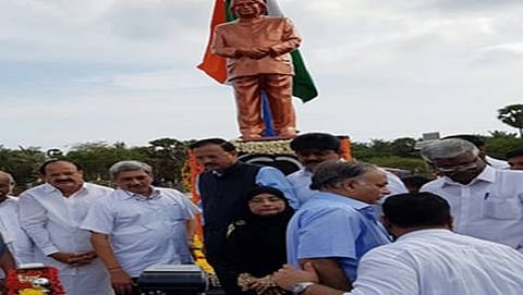 ಅಬ್ದುಲ್ ಕಲಾಂ ರಾಷ್ಟ್ರೀಯ ಸ್ಮಾರಕಕ್ಕೆ ಶಂಕುಸ್ಥಾಪನೆ