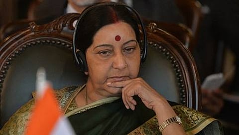 ವಿದೇಶಾಂಗ ಸಚಿವೆ ಸುಷ್ಮಾ ಸ್ವರಾಜ್ (ಸಂಗ್ರಹ ಚಿತ್ರ)