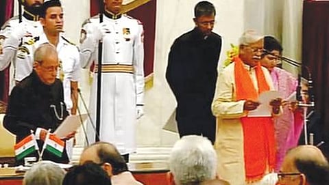 ಕೇಂದ್ರ ಸಚಿವರಾಗಿ ಪ್ರಮಾಣ ವಚನ ಸ್ವೀಕರಿಸಿದ ಜಿಗಜಿಣಗಿ