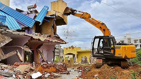 ರಾಜಕಾಲುವೆ ಒತ್ತುವರಿ ತೆರವು ಕಾರ್ಯಾಚರಣೆ