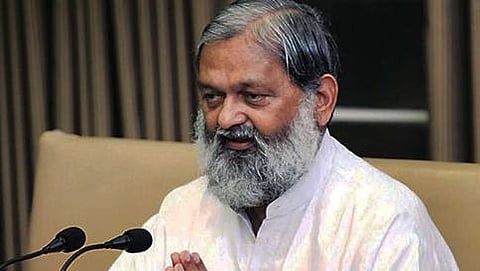 ಹರಿಯಾಣ ಕ್ರೀಡಾ ಸಚಿವ ಅನಿಲ್ ವಿಜ್