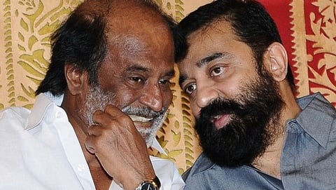 ತಮಿಳಿನ ಜನಪ್ರಿಯ ನಟರಾದ ರಜನಿಕಾಂತ್ ಮತ್ತು ಕಮಲ ಹಾಸನ್