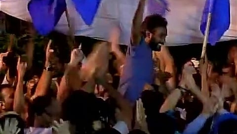 ಜೆ ಎನ್ ಯು ಎಸ್ ಯು ಚುನಾವಣಾ ಗೆದ್ದ ಸಂಭ್ರಮದಲ್ಲಿ ಎ ಐ ಎಸ್ ಎ-ಎಸ್ ಎಫ್ ಐ ಮೈತ್ರಿ
