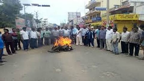 ಕಾವೇರಿ ಪ್ರತಿಭಟನೆ