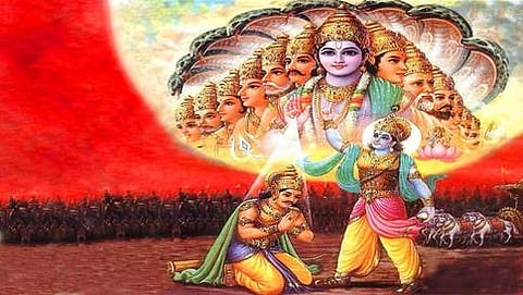 ಮಹಾಭಾರತದಲ್ಲಿ ಶ್ರೀ ಕೃಷ್ಣನ ವಿಶ್ವರೂಪ ದರ್ಶನ