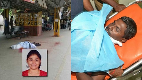 ಟೆಕಿ ಸ್ವಾತಿ ಹತ್ಯೆ ಹಾಗೂ ಆರೋಪಿ ರಾಮ್ ಕುಮಾರ್ (ಸಂಗ್ರಹ ಚಿತ್ರ)